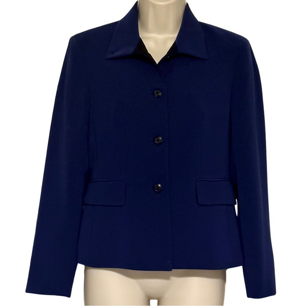 EUC Kasper Royal Blue Blazer